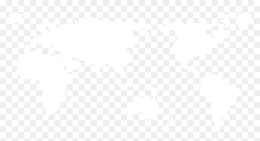 Transparent World Map Png Transparent Background - Blank Early Human Migration Map, Png Download - blank map of the world png