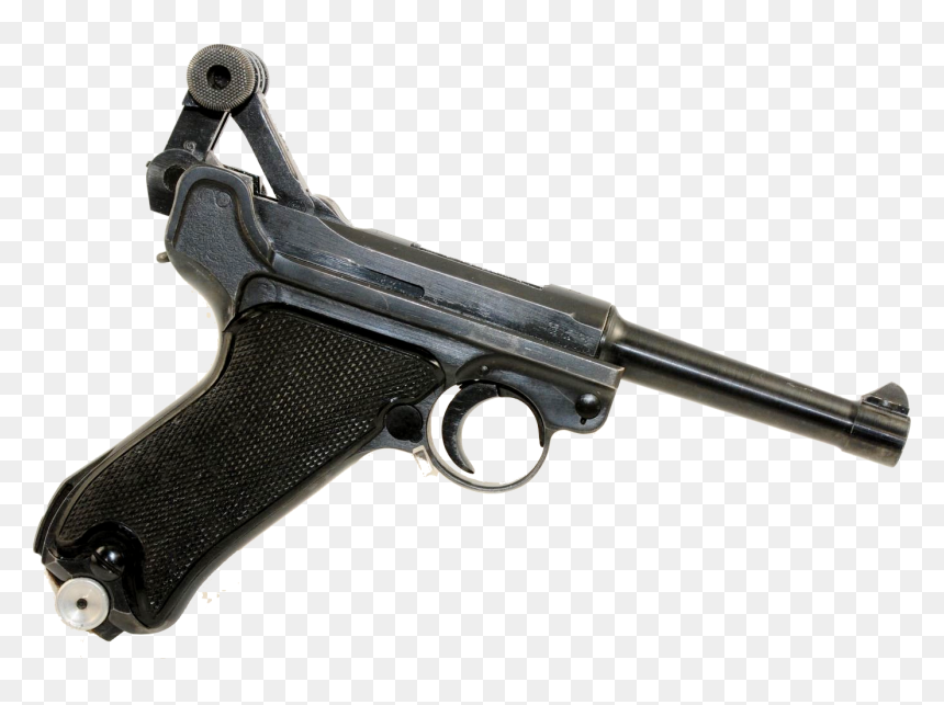 Firearm, HD Png Download - luger png