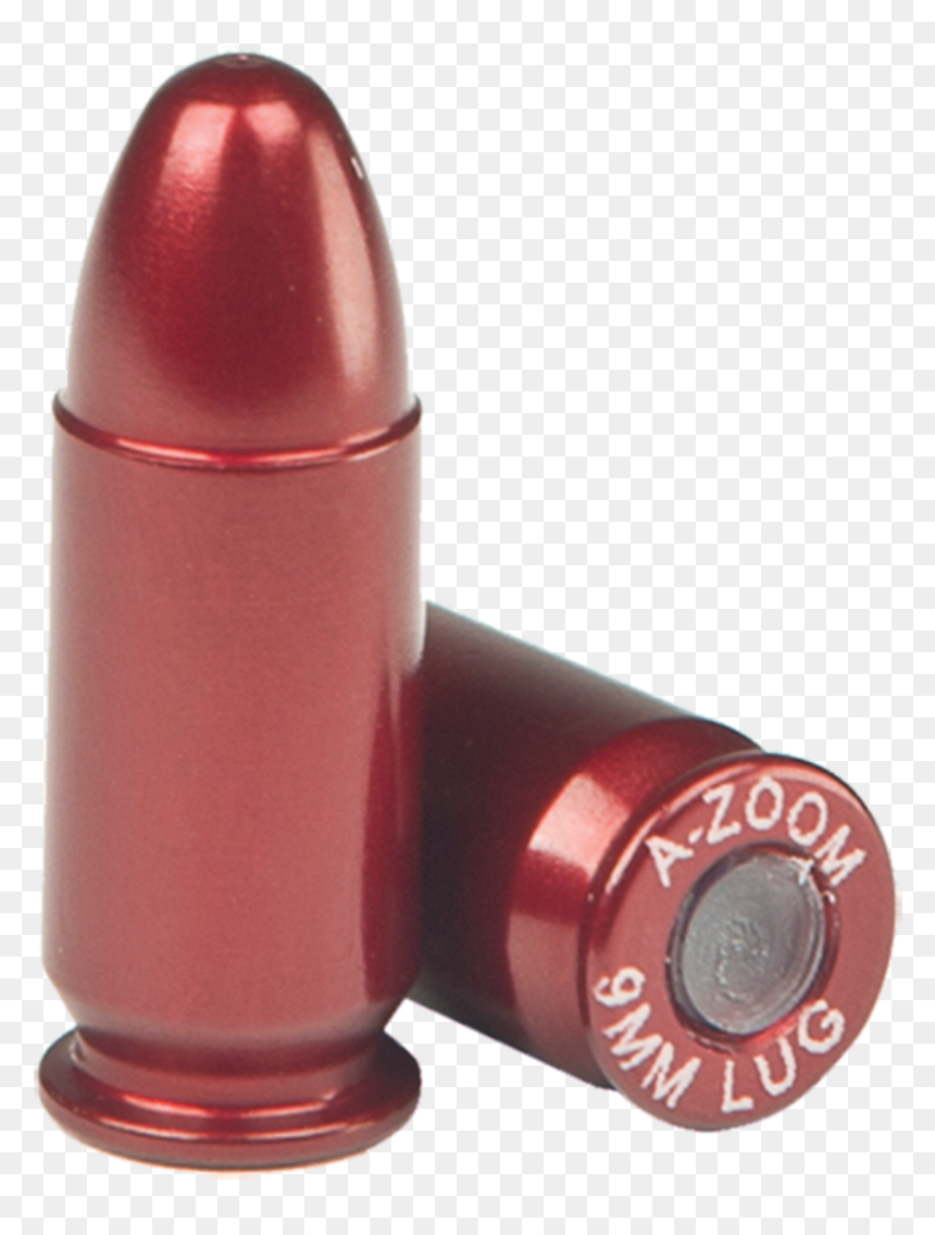 A-zoom Snap Caps 9mm Luger 5/pk - Zoom Snap Caps 9mm, HD Png Download - luger png