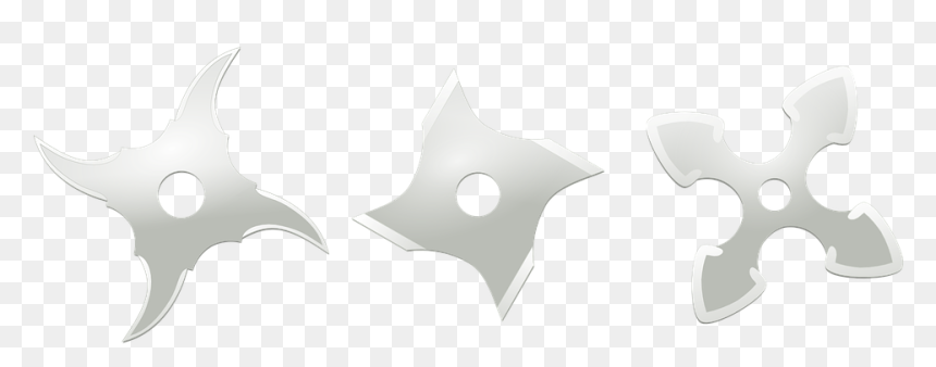 Ninja, Stars, Weapons, Projectiles, Stealth, Shuriken - Ninja Throwing Stars, HD Png Download - throwing star png