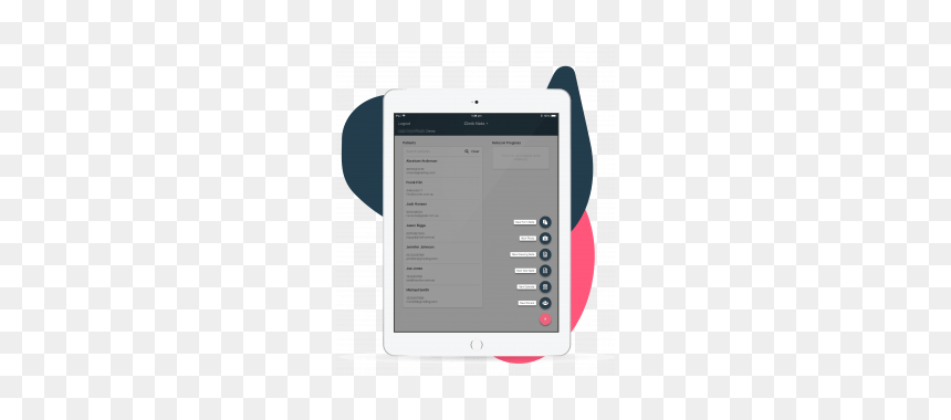 E-book Readers, HD Png Download - ipad template png