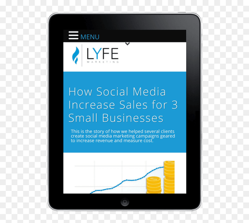 Affordable Social Media Marketing Services - Tablet Computer, HD Png Download - ipad template png