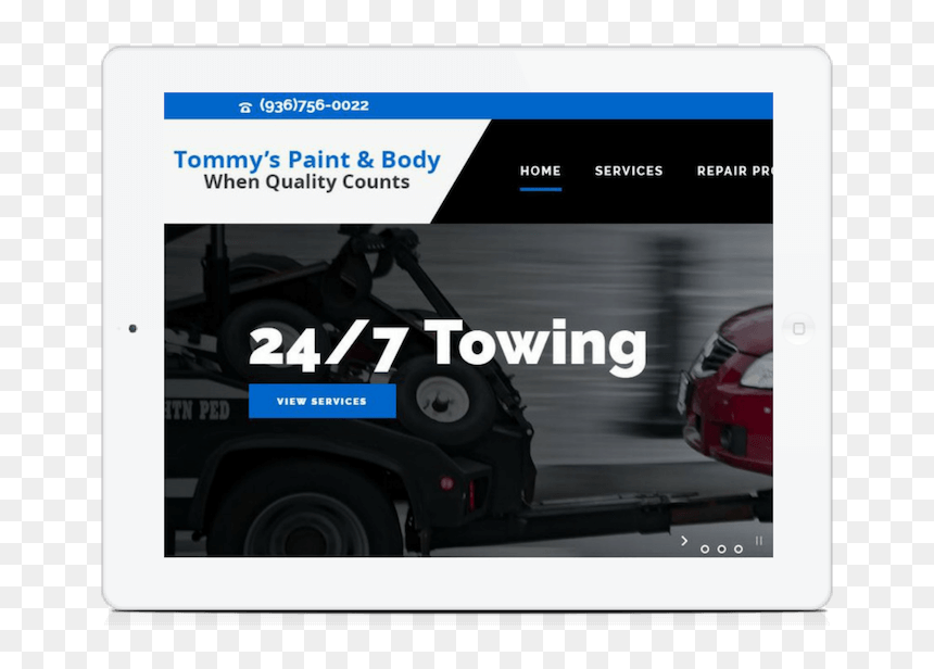 Internet Marketing Optimization Company - Towing Edmonton, HD Png Download - ipad template png