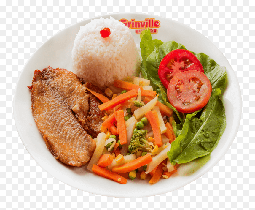 Clip Art Prato De Peixe - Steamed Rice, HD Png Download - peixe png