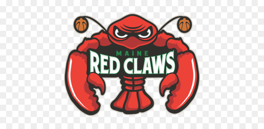 Maine Red Claws Logo Png, Transparent Png - brian scalabrine png