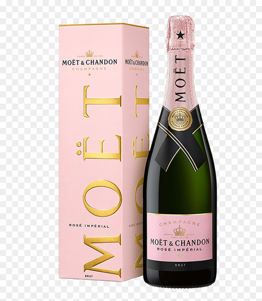Moet Et Chandon Rosé, HD Png Download - belaire rose png
