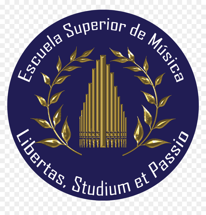 Escuela Superior De Música - Emblem, HD Png Download - música png