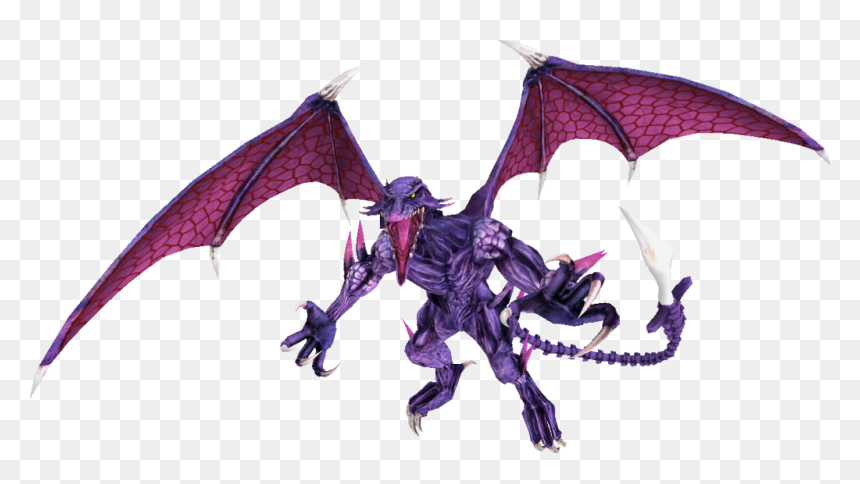 Metroid Ridley Adolescent, HD Png Download - super metroid png