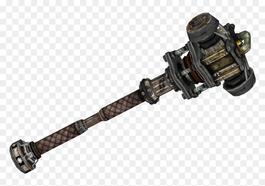 Fallout New Vegas Super Sledge, HD Png Download - reinhardt hammer png