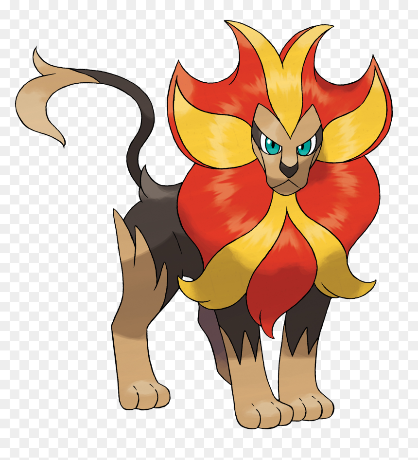 Pokemon Tcg Pyroar Box Clipart , Png Download - Pokemon Pyroar, Transparent Png - tapu lele png