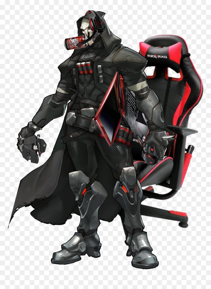 Reaper Teleports Behind You, HD Png Download - reinhardt hammer png
