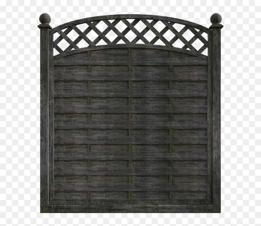 Wooden, Fence, Lattice, Boards, Rustic, Structure, - Woodies Fence Panels, HD Png Download - rustic wood png