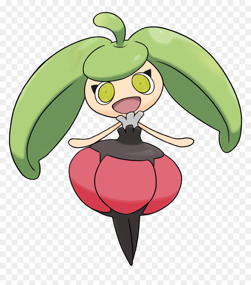 Stowa, The Despair Fruit Pokémon “though It Has A Lively, - Grass Pokemon Gen 7, HD Png Download - vileplume png