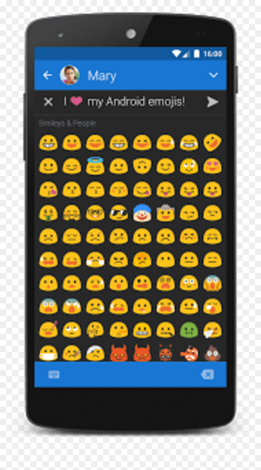 Textra Emoji - Android Style - Enno Vatti 100 Books, HD Png Download - people emoji png