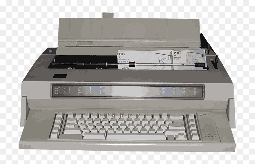 Ibm Wheelwriter, HD Png Download - typewriter icon png