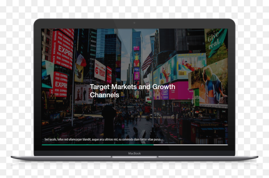 Investor Update Template 4 - Time Square Puglia New York, HD Png Download - snapchat template png