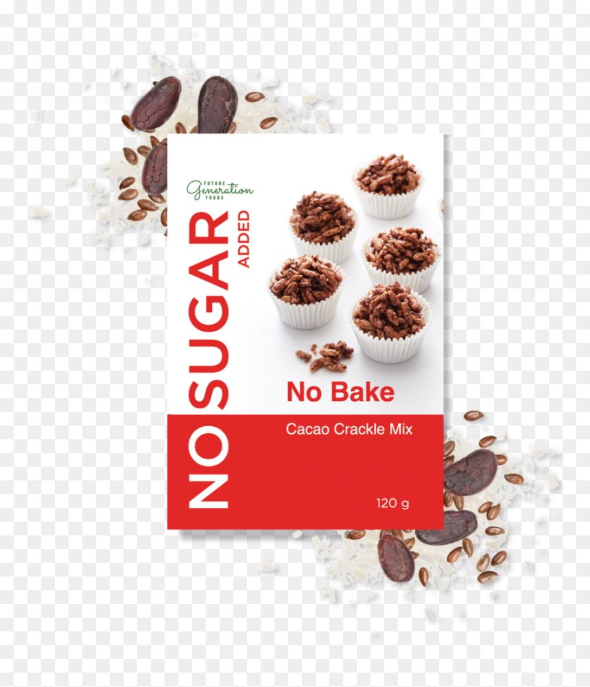 Nsa Crackle Cacao Mix , Png Download - No Sugar No Bake Protein Balls, Transparent Png - nsa png