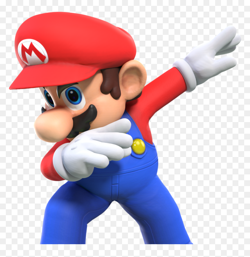 Mario Dabbing, HD Png Download - reviewbrah png