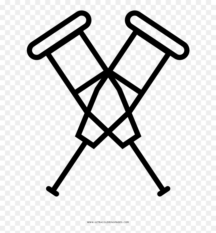 Crutches Png - Vector Graphics, Transparent Png - ribcage png