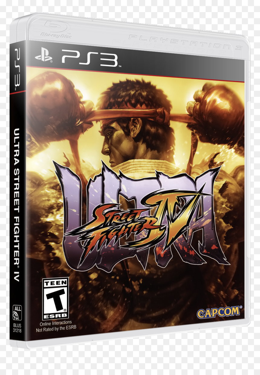 Street Fighter Iv Play Station 3, HD Png Download - street fighter ko png