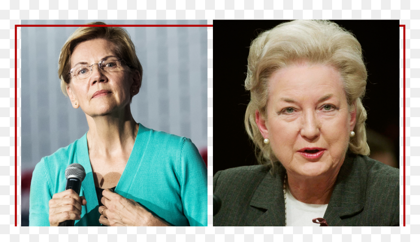 Maryanne Trump Barry And Elizabeth Warren, HD Png Download - trump thumbs up png
