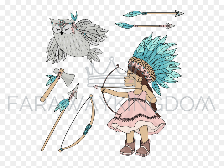 Illustration Of Native American Culture, HD Png Download - american indian png