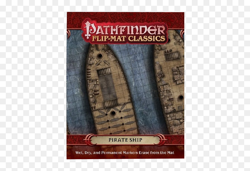 Pathfinder Flip Mat Classics Forest, HD Png Download - sunken ship png