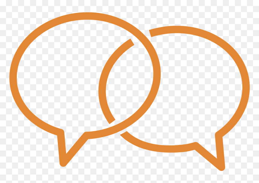 Icon Of Some Speach Bubbles, HD Png Download - agenda icon png