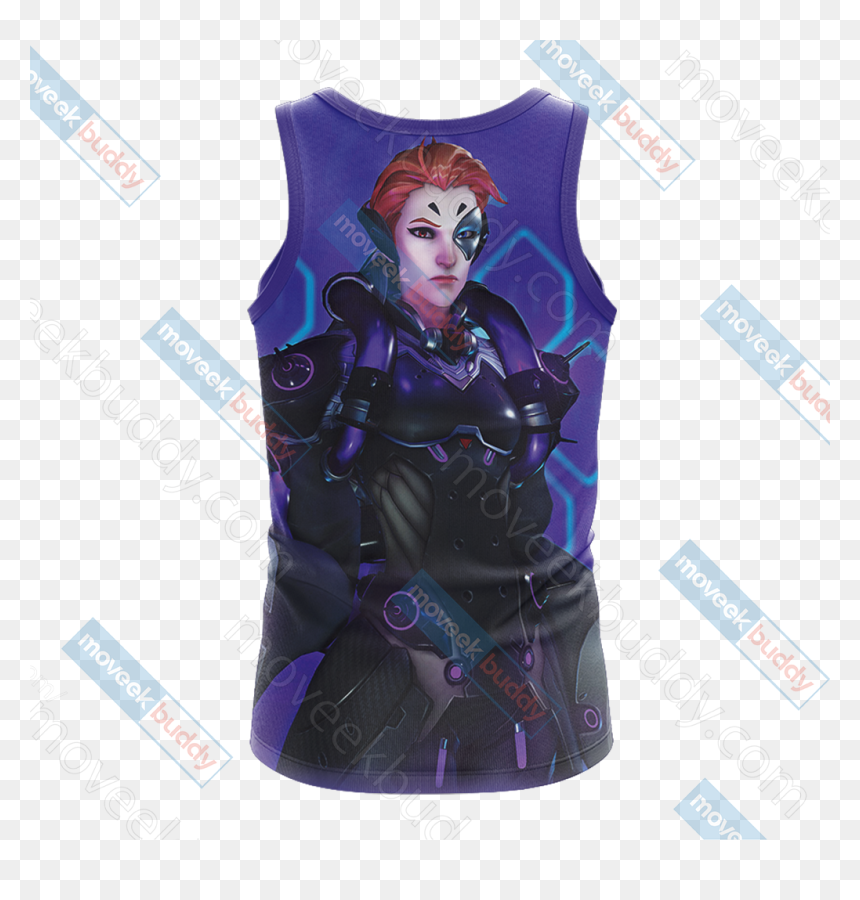 Moira 3d Tank Top - Moira, HD Png Download - moira overwatch png