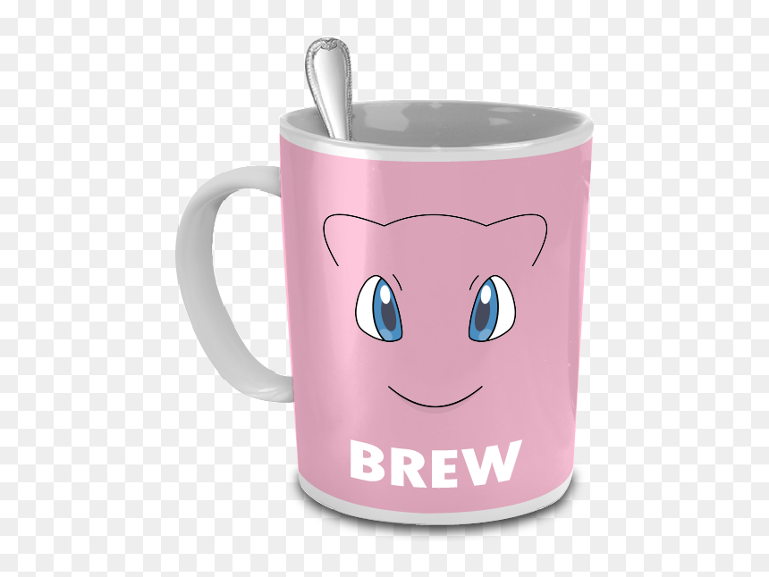 Coffee Cup, HD Png Download - pokemon mew png