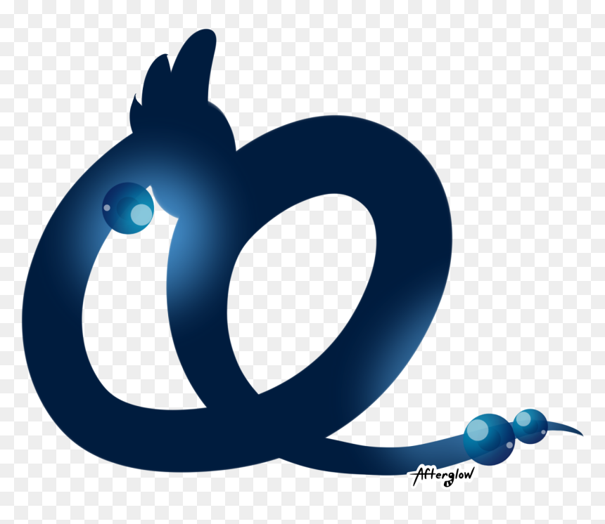 Dragonair Silhouette, HD Png Download - dragonair png