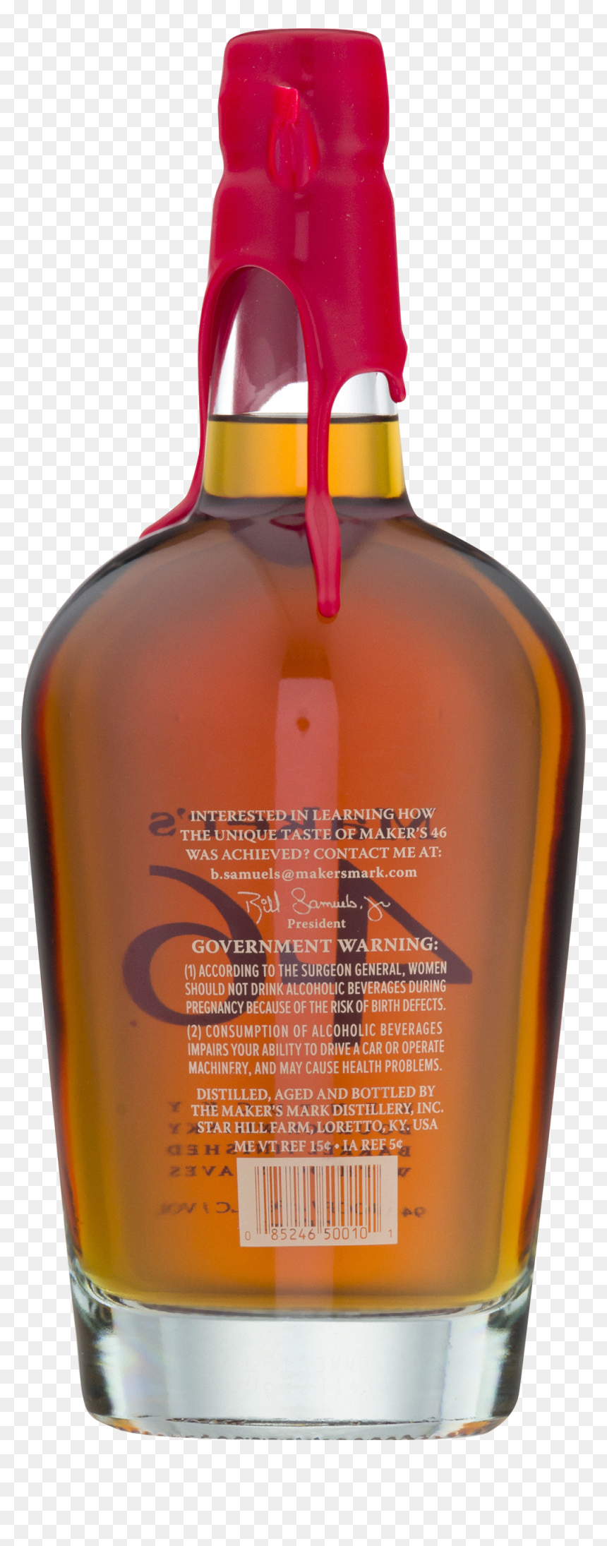 Glass Bottle, HD Png Download - makers mark png