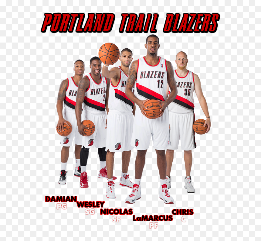 [​img] - Portland Trail Blazers, HD Png Download - lamarcus aldridge png