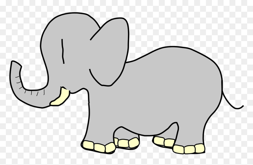 Free Stock Photos - Baby Elephant Clip Art, HD Png Download - elephant vector png