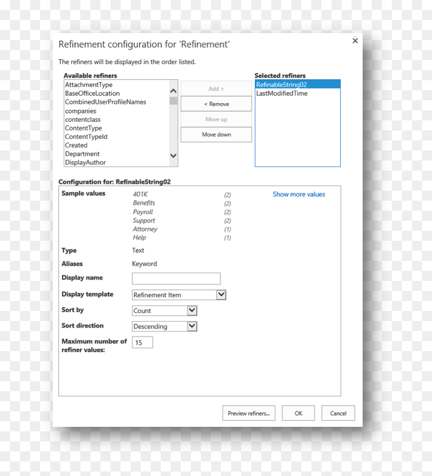 Sharepoint Search Tutorial Refinement - Sharepoint Keyword Refinement, HD Png Download - growtopia png