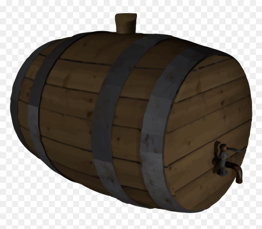 Wood, HD Png Download - beer barrel png