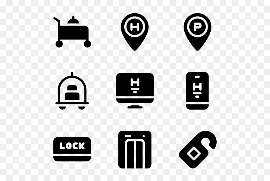 Inspiration Icon Flat Png, Transparent Png - reception desk png
