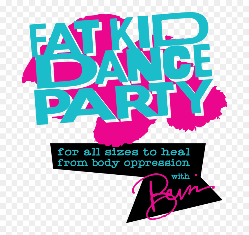 Transparent Dance Party Png - Graphic Design, Png Download - fat kid png