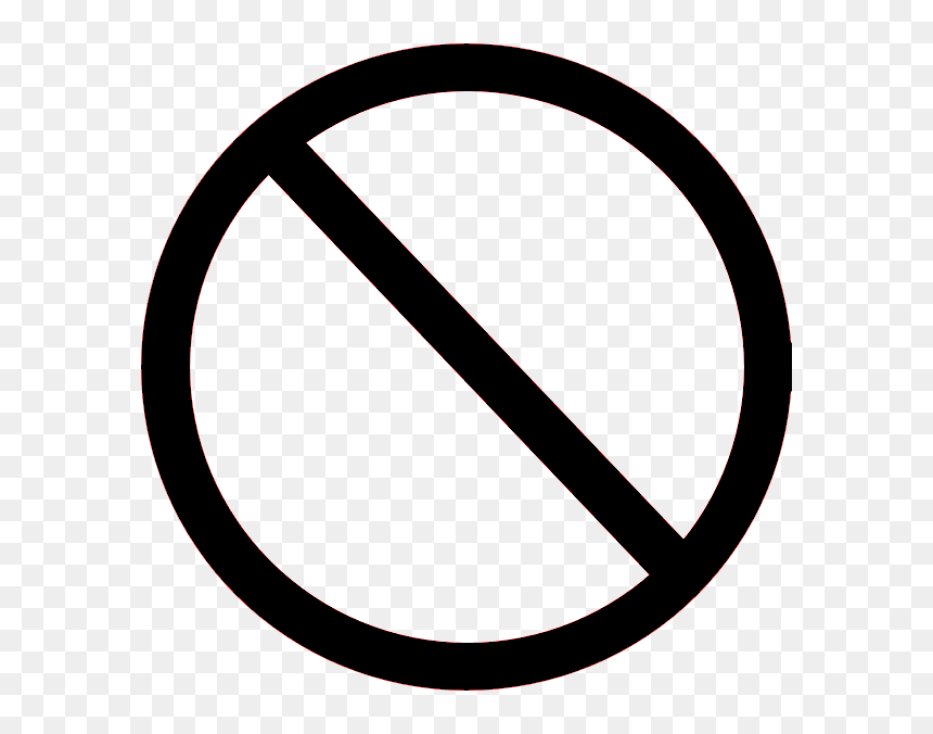 I Wrote A Piece Earlier Today About The Kick Ass On - Denied Sign Png, Transparent Png - roadblock png