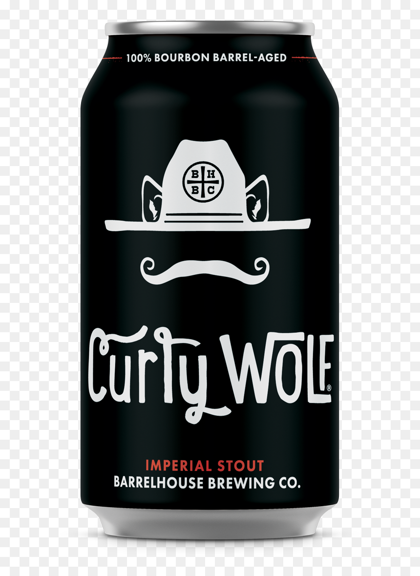 Bhbc 2019 Curlywolf 12oz Can Front Web - Guinness, HD Png Download - beer barrel png