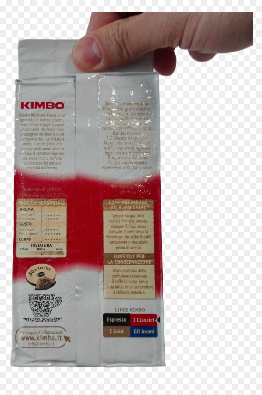 Kimbo Ground Coffee Gr 250 Macinato Fresco Classico - Carton, HD Png Download - kimbo slice png