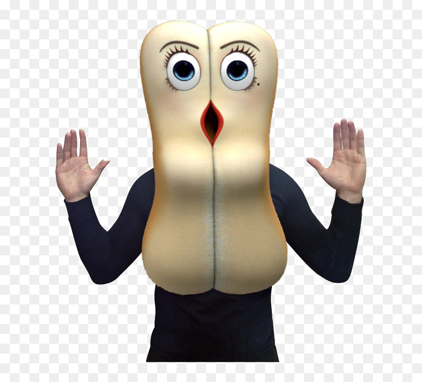 Hot Dog And Bun Costume, HD Png Download - sausage party png
