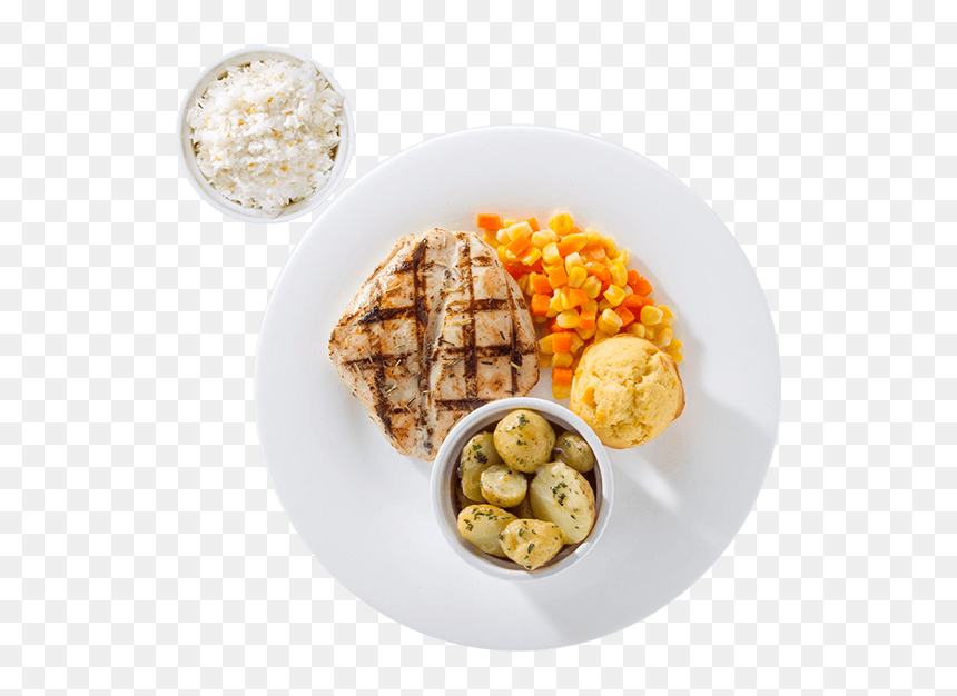 Rosemary And Thyme With 2 Side Dishes - Kenny Rogers Rosemary And Thyme, HD Png Download - thyme png