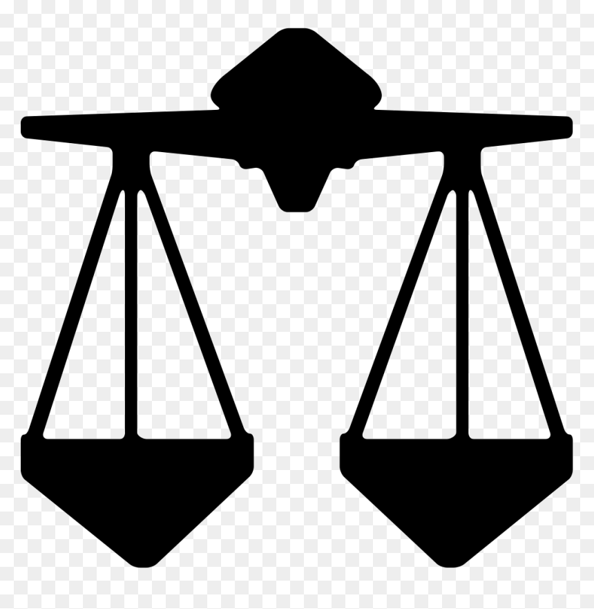 Libra Balance Justice Scale Sign - Balance Justice Icon Free, HD Png Download - libra scale png
