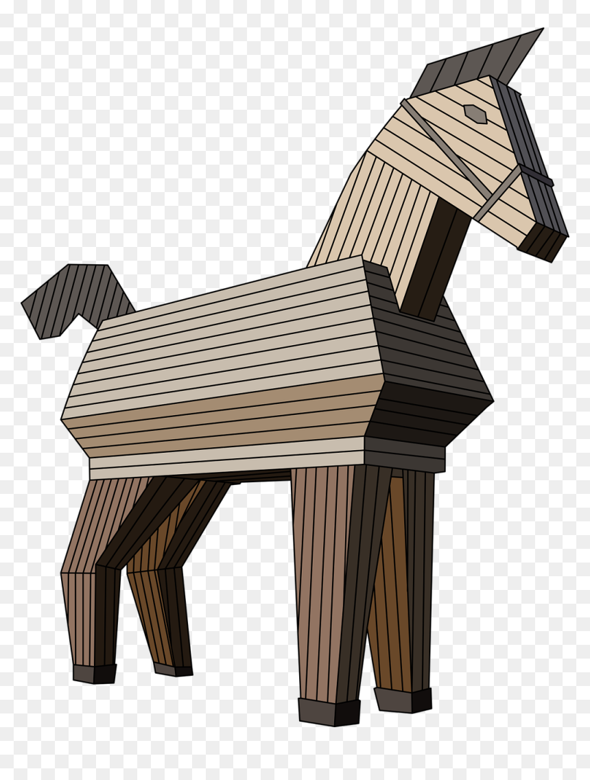 Trojan War Horse Clipart, HD Png Download - wooden stake png