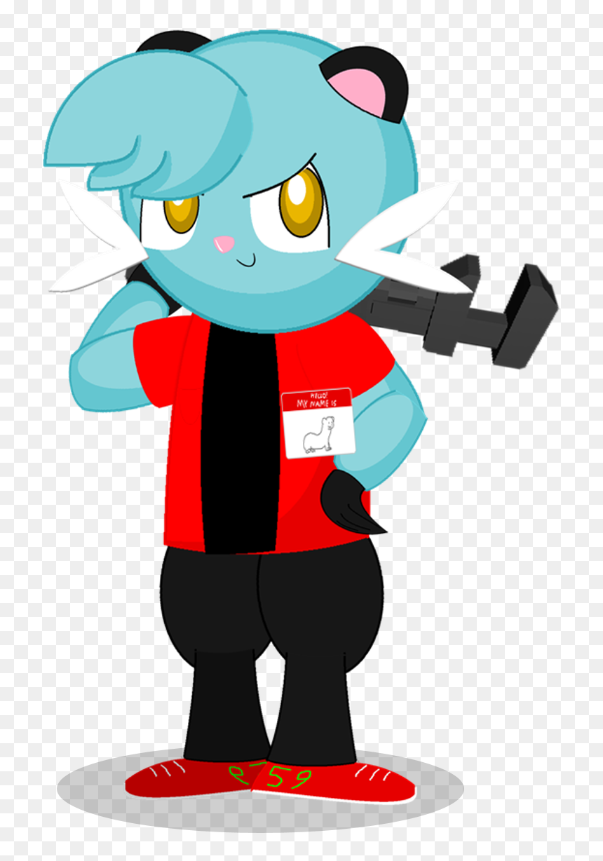 Weasel The Dewott - Cartoon, HD Png Download - dewott png