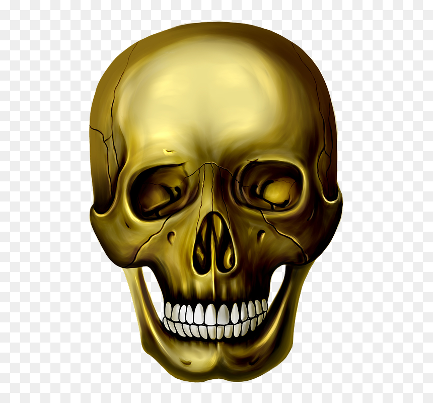 Tete De Mort Png, Transparent Png - caveira png