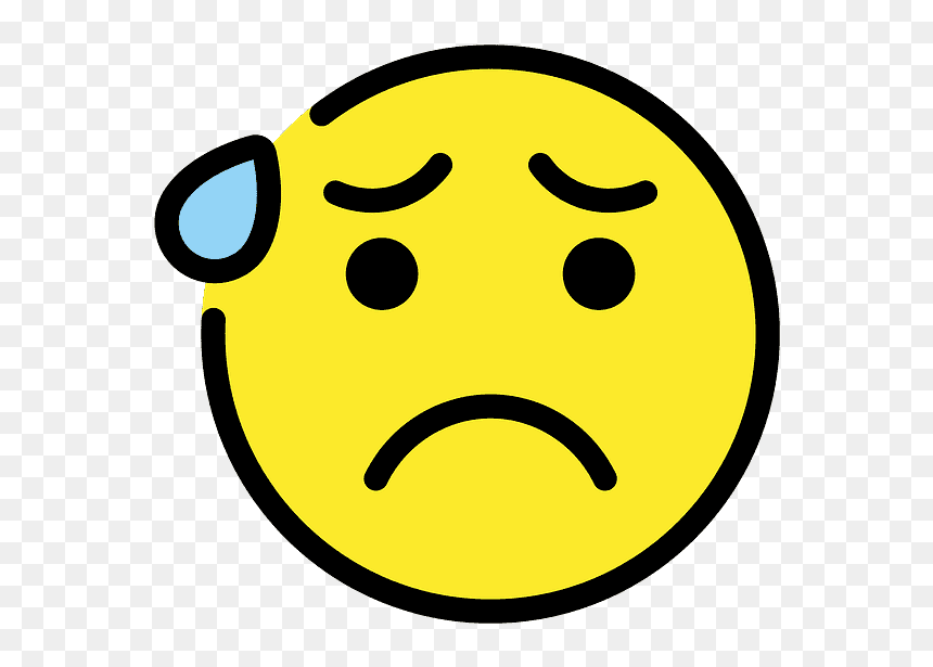 Smiley, HD Png Download - stressed emoji png