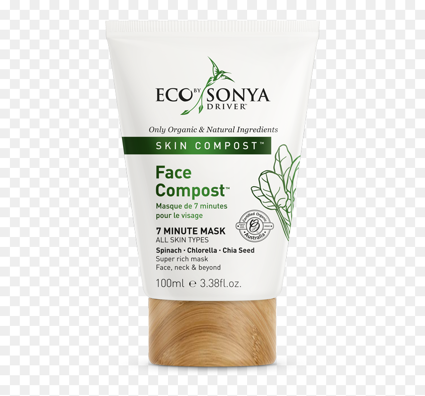 Eco By Sonya Face Compost Mask, HD Png Download - compost png
