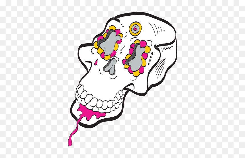 Clip Art, HD Png Download - caveira png